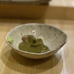 鮨　まつ本 - 蒸しアワビ