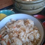 四季の味処 ふみ佶 - かしわそばと鶏めし