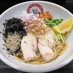 らぁ麺 きくはん - にぼ塩レモン混ぜそば