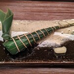 辻布紗 - 穴子の粽寿司　ふわふわと甘辛て柔らか！