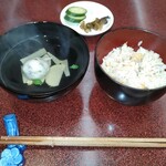 Tamatsukuri Onsen Yunosuke No Yado Chourakuen - 食事、留椀、香物