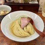Sammaro - 特製昆布水つけ麺（煮干し）¥1400