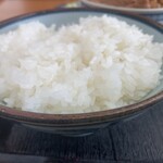 永井食堂 - 半ライス(180円)