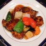 中国料理 耕治 - 酢豚ナス