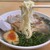 山小屋 - 料理写真:【クリア豚骨・スッキリの塩 930円】麺のかたさは「ふつう」でオーダー