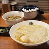 らぁ麺 とうひち - 料理写真:鶏醤油つけそば 1400円 味玉 150円