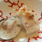 ラ メゾン ドゥ グラシアニ - 甘鯛のブレセ　クリーム・ド・シャンパーニュ