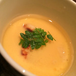 銀座 水野 - とらふぐの白子の茶碗蒸し