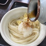 Tanukiya - ぶっかけうどんの真髄はツユにあり(๑'ڡ'๑)୨このツユで全てが決まります✩.*˚