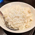 Indian Street Food & Bar GOND - バスマティライスLだよ
