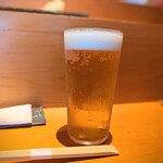 SUSHI TOKYO TEN、 - 生ビール