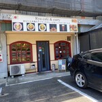 Ryu Cafe&Curry - お店の入り口