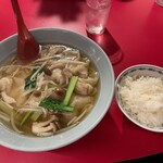 Nankai Hanten - ワンタン麺定食