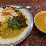 Ryu Cafe&Curry - 日替りプレート＝1100円
スリランカのカレー