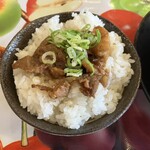 和歌山ラーメン紀一 - チャーシュー飯