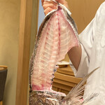 季節料理　なかしま - 女将が見せてくれました