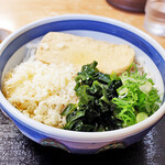 八百音 - ひやしたぬきうどん大盛