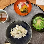 季節料理　なかしま - ごはんセットだよ