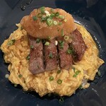 フォーユー - おろしステーキオムライス