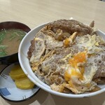 Senichiya - かつ丼（ご飯少なめ青のりなし）