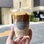 ソルズコーヒー ロースタリー - ・アイスカフェラテ 650円/税込