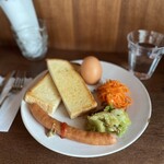 一月と八月 - トーストプレート