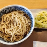 端縫いダイニング - 冷やがけ並盛　コシアブラ天ぷら