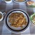 ポロン - 料理写真:ドライカレー・サラダ・スープ・アイスコーヒー@950込