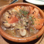 やきとんひなた - マッシュルームのオイル煮