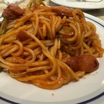 関谷スパゲティ EXPRESS - 全景（麺の太さがわかる）