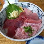 Oshokujidokoro Taneichi - 中トロ赤身ねぎとろ丼