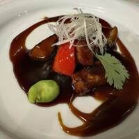 礼華 - 北海道産夢の大地・豚ロース肉の黒酢酢豚　上海風