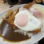 かつや 渋谷道玄坂店 - フル盛りプレート