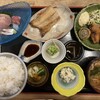 Warakutei Sawa - 3点日替り定食 (ご飯大盛) 1,000円