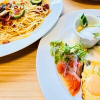 fish&wine BLUE OCEAN GRILL - 前菜5種盛り付きパスタランチ