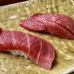 築地寿司清 - 大トロ＋中トロ❗️