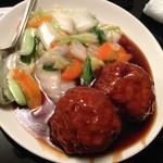 美林華飯店 - 肉団子2014.3