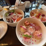 ハイピリオン・ラウンジ - 動画からのスクショで画像悪いですが可愛いすぎるサンドウィッチ