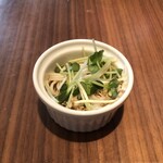 にゅうとん - そばサラダ