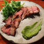 大衆ビストロ ジル 目黒 - 仔羊のソテー パクチーピューレ(ソースの変更可)