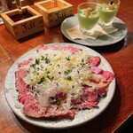 大衆ビストロ ジル - 和牛カルパッチョ