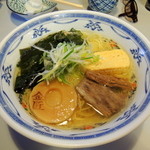 2014年2月24日(月)　銀匠メン(お寿司とセットで950円)