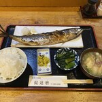 四季の味処　髭ダルマ - 焼き魚定食980円