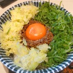 入鹿TOKYO 六本木 - 九条葱ねぎ塩お肉味噌ごはん