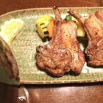 トラットリア　ゼータ - 子羊のグリル焼き加減絶妙