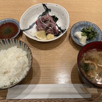 新宿割烹 中嶋 - 刺身定食