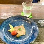 パスト エ カフェ 幸庵 - ●魚料理
      チダイのアクアパッツァ