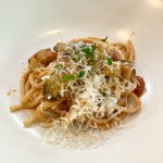 パスト エ カフェ 幸庵 - ●パスタ
      ノルマ風パスタ
      ストランゴッチ