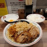 Ramen Denji Bee - コールはヤサイ少なめ他普通…