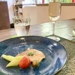 パスト エ カフェ 幸庵 - ●魚料理
      チダイのアクアパッツァ